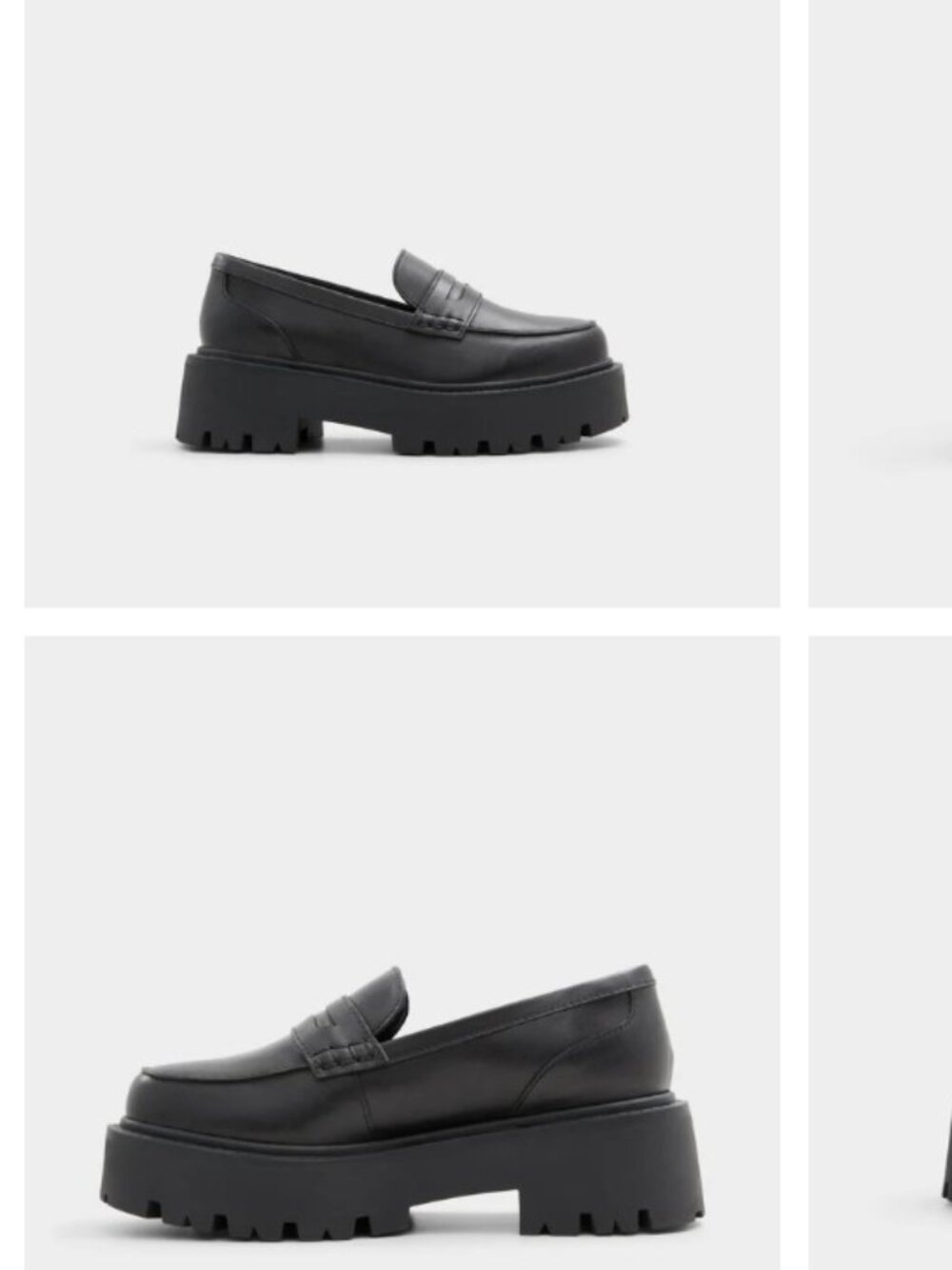 ALDO Lug Sole Loafers - Size 7.5